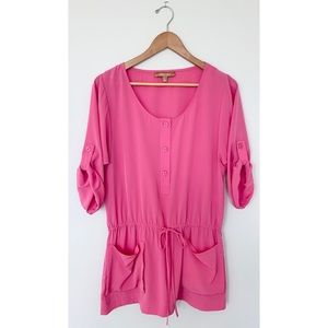 Saks 5th Ave 🌸 Ellen Tracy Pink Tunic Top / Dress